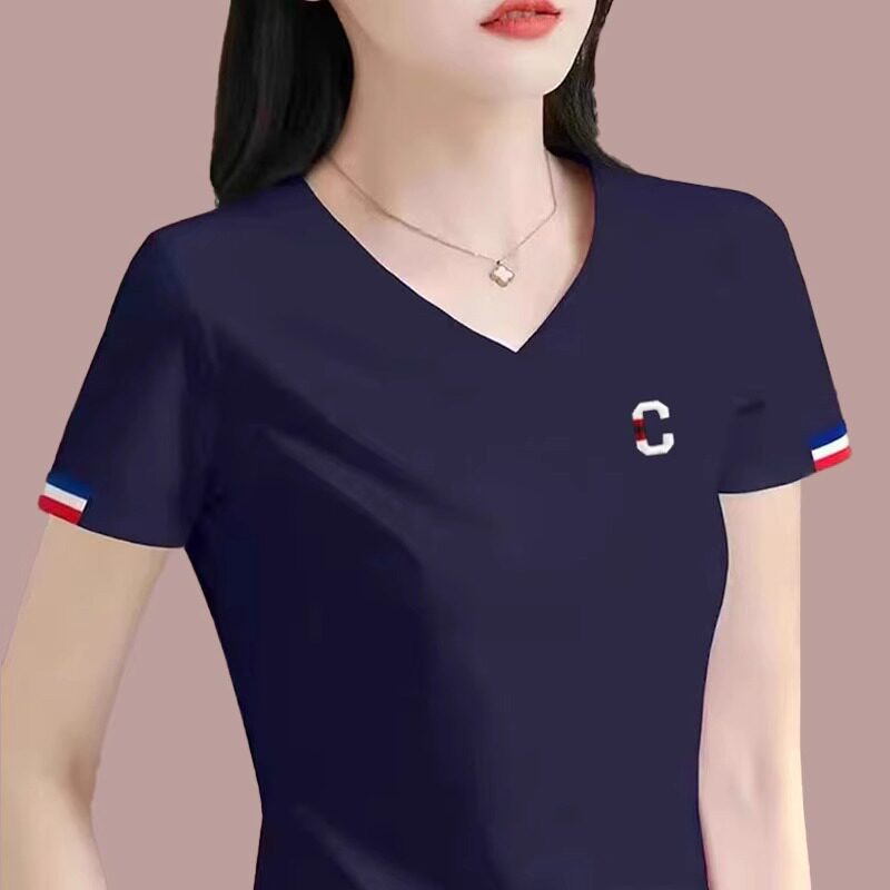 潮唯品会特卖清仓特价处理断码女装短袖纯棉t恤体恤品牌正品上衣