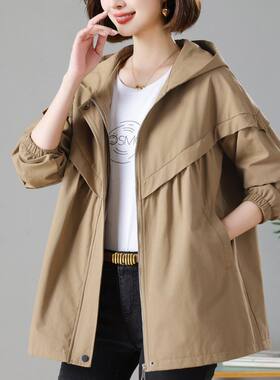 潮唯品会特卖清仓特价处理断码女装夹克风衣品牌正品春秋新款外套