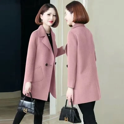 潮唯品会特卖断码加棉加厚毛呢外套大衣清仓特价处理女装品牌正品