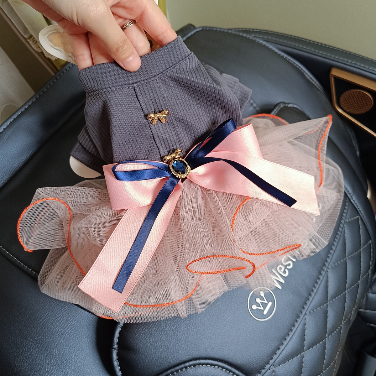 佩蒂公主裙-灰上身礼服公主裙