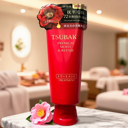 丝蓓绮红色修护发膜72小时滋润