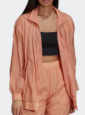 Adidas/阿迪达斯正品三叶草新款女子时尚休闲夹克外套 H11423