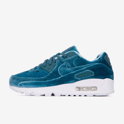 Nike/耐克正品Air Max 90蓝丝绒女子气垫运动鞋DO2194-001