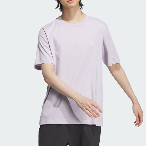 阿迪达斯情侣运动短袖上衣