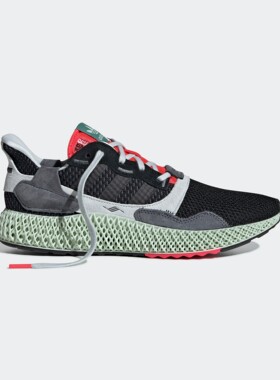 Adidas/阿迪达斯正品 ZX4000 Futurecraft 4D  黑红跑步鞋 BD7931