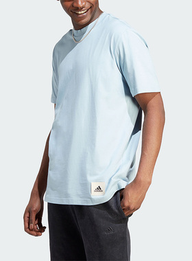 Adidas/阿迪达斯正品M LNG TEE Q3男子运动休闲短袖T恤IM0483