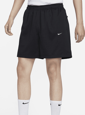 Nike/耐克正品Sportswear Swoosh男士网眼布短裤FN3659-010