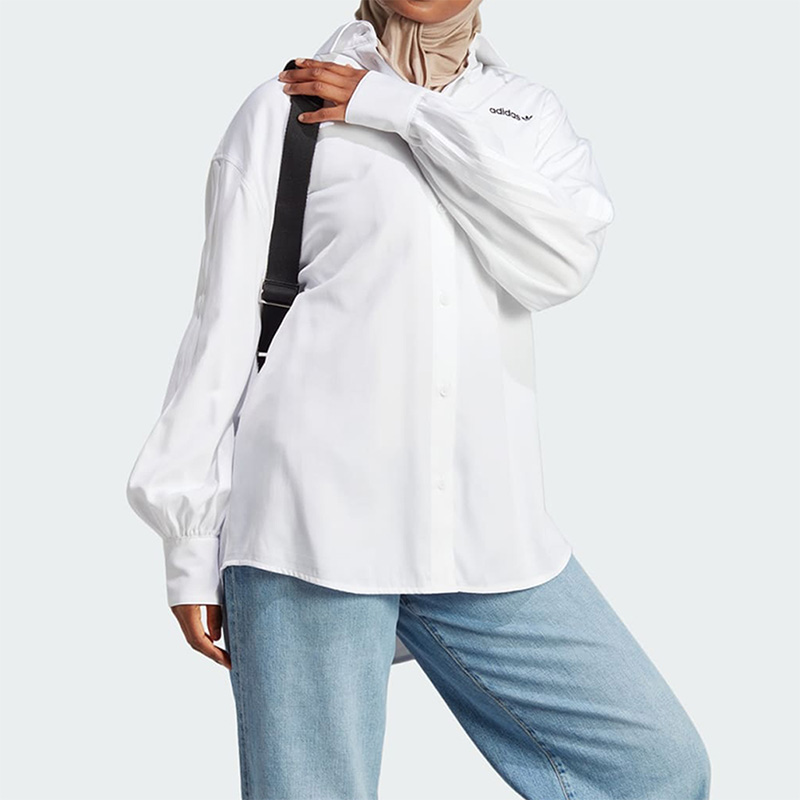 阿迪达斯三叶草女子款式运动衬衫