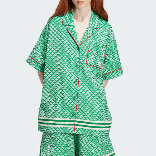 阿迪达斯女子运动短袖