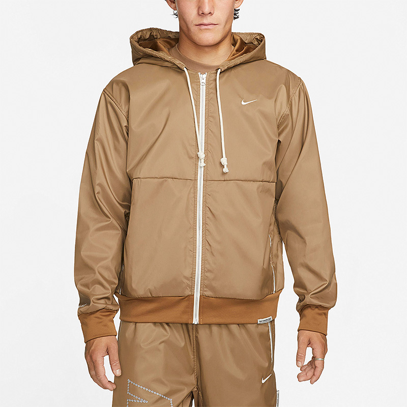 Nike/耐克正品冬季新款男子篮球运动加绒连帽外套DQ6185-258