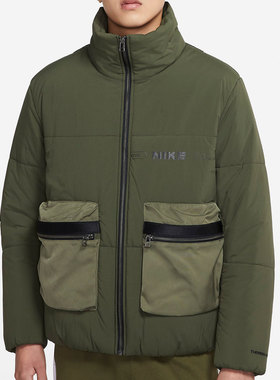 Nike/耐克正品休闲男子时尚潮流运动拉链立领棉服 DD5930-325