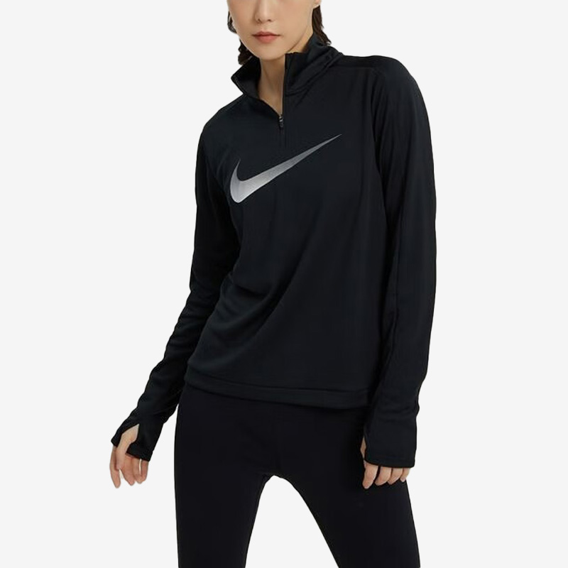 Nike/耐克正品春季新款女子运动1/4拉链开襟卫衣DX0953-010