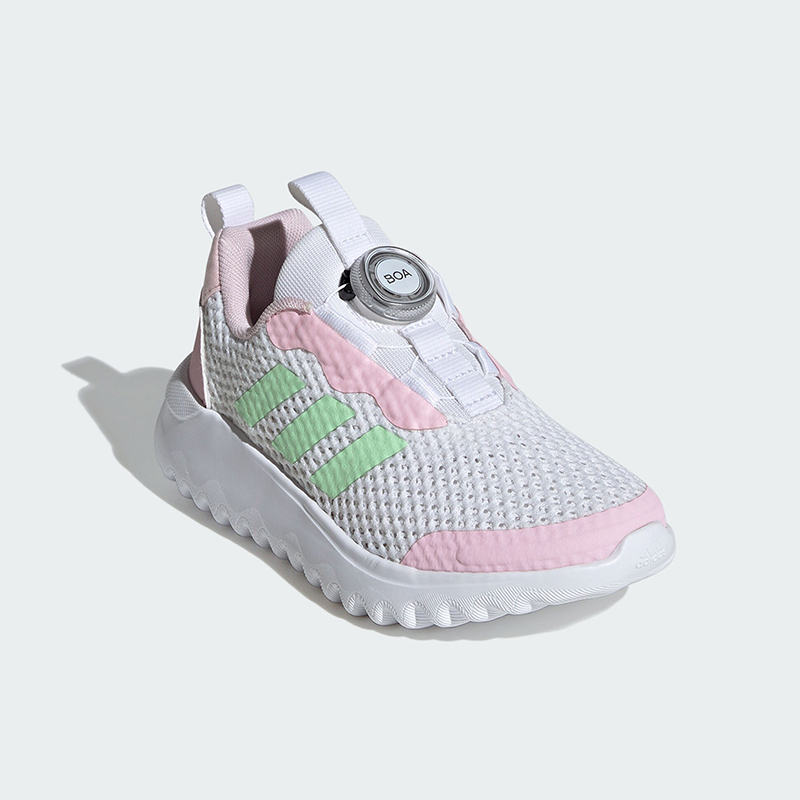 阿迪达斯儿童旋转按钮运动休闲鞋