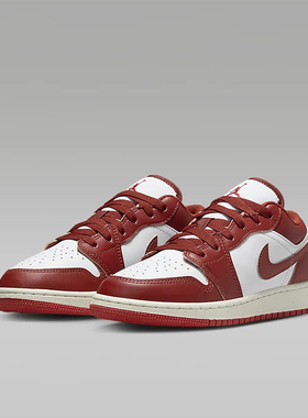 Nike/耐克正品Jordan 1 Low SE GS女子大童休闲鞋FJ3465-160
