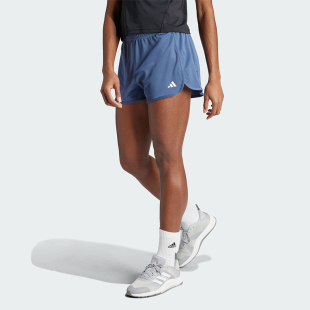 KNIT Adidas 阿迪达斯正品 PACER IR6239 HIGH女士透气健身短裤