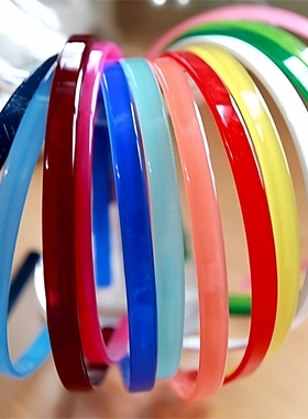 AZNAVOUR正品韩国进口阿兹娜AZ发饰 百搭糖果色带齿宽发箍发卡女