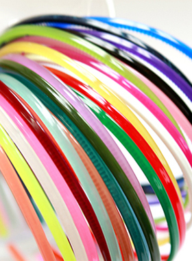 AZNAVOUR韩国进口阿兹娜AZ正品发饰百搭糖果色带齿细发箍发卡头箍