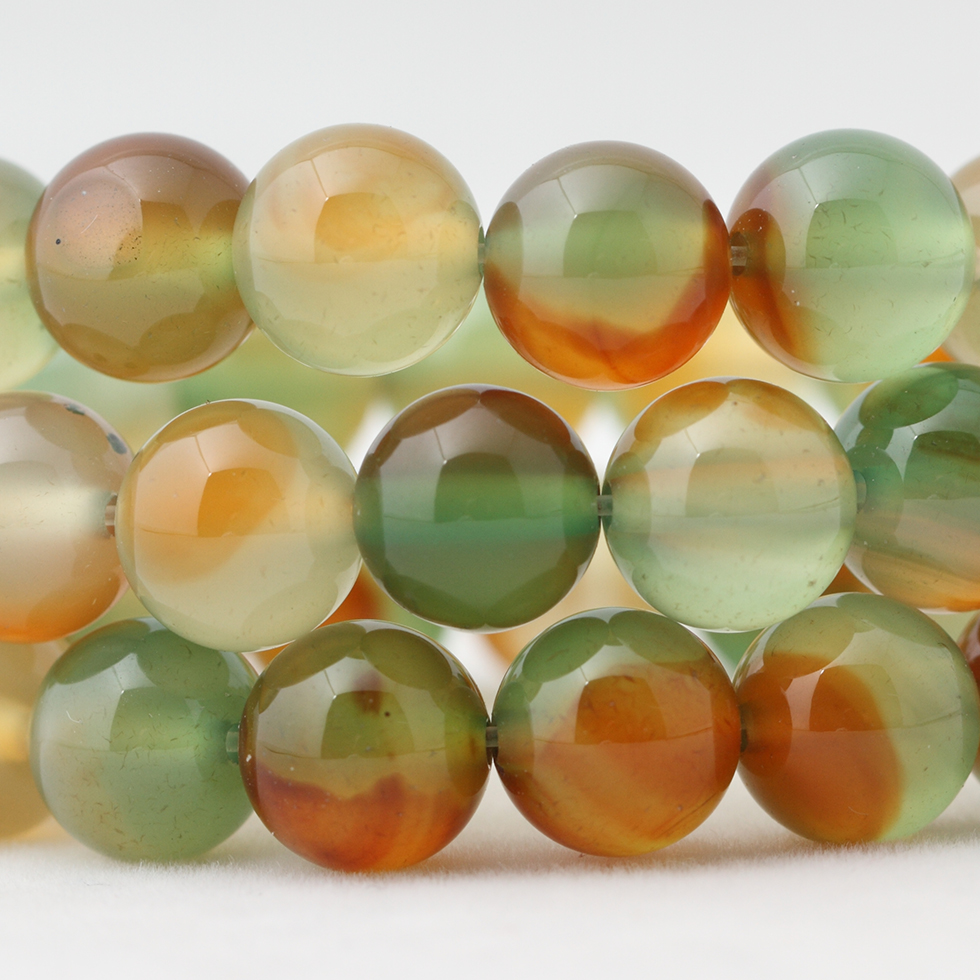 diy天然孔雀玛瑙半成品散珠