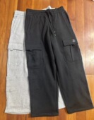 年后发货外贸重磅加绒加厚多袋工装 数偏大请细看尺寸表 卫裤 码