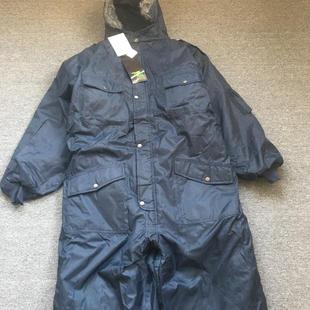 男士 棉衣棉裤 户外连帽加厚保暖夹棉连体裤 套装 连衣裤 外贸冬季