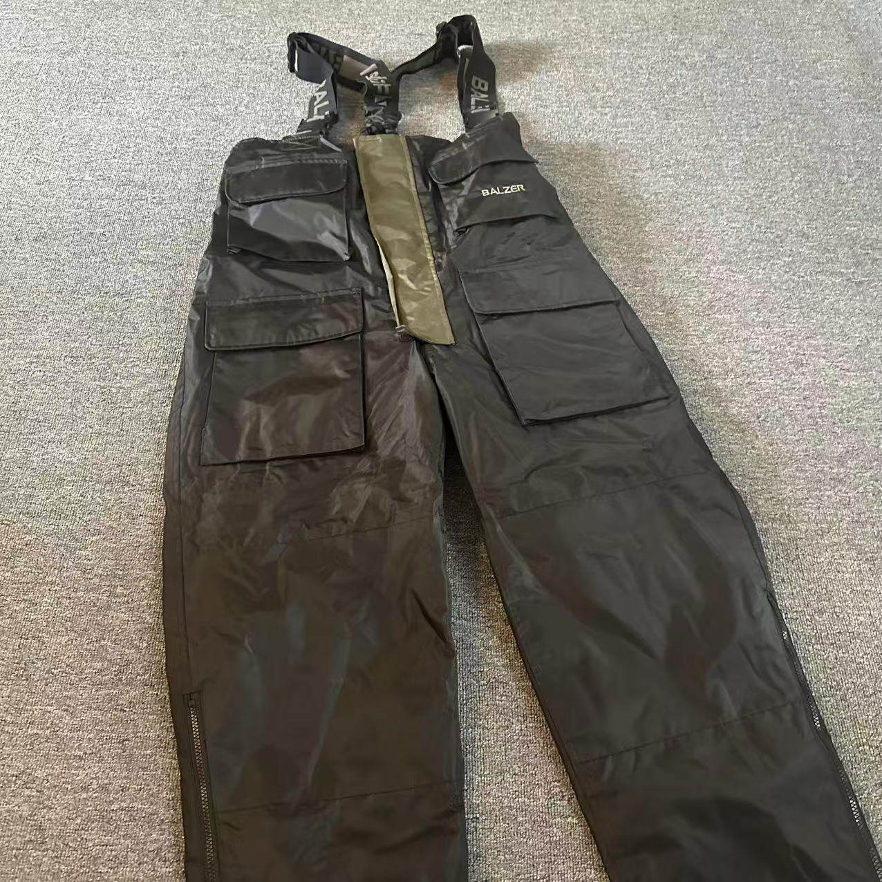 外贸孤品，男士冬季户外防水防风夹棉尼龙多兜工装裤背带裤冲锋裤,男装,棉裤,淘宝优惠券,粉丝福利购,淘宝优惠卷