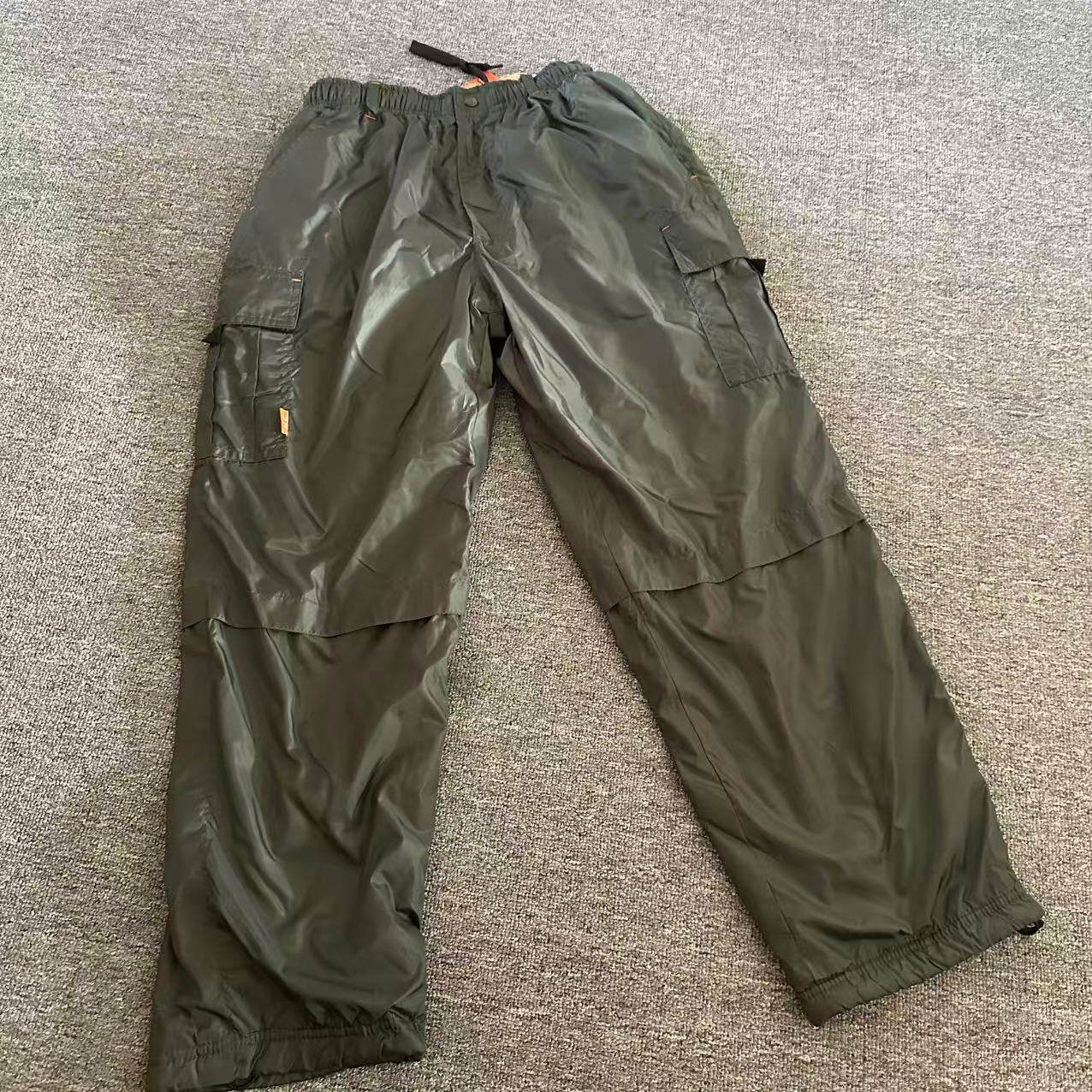 外贸孤品，男士秋冬轻便薄款加绒多兜工装裤 卫裤休闲裤束脚裤