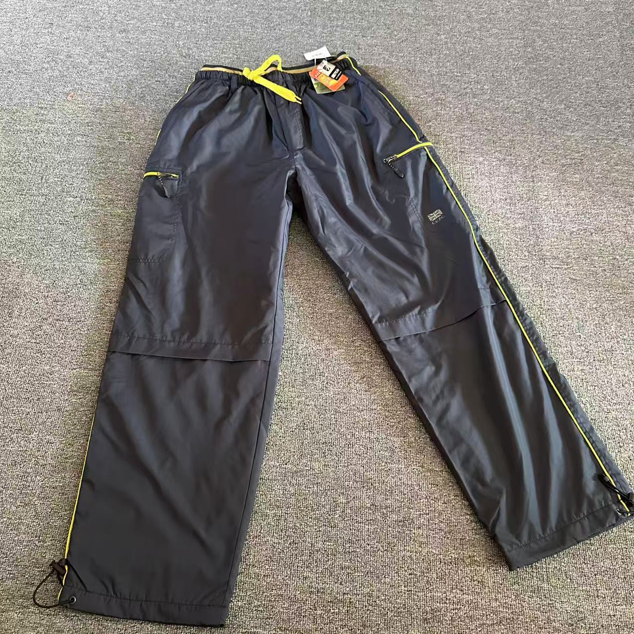 外贸孤品男士秋冬加绒保暖棉裤