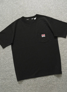 可可外贸 280g重磅夏日潮口袋大猩猩纯棉男女短袖T恤圆领打底半袖