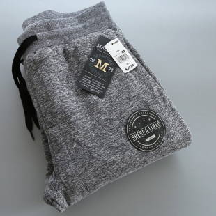 运动长裤 男士 保暖加厚校服裤 子男冬款 可可外贸 加绒卫裤 羊羔绒裤