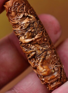 猛犸天珠尊犸艺品猛犸象牙
