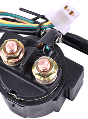 适用晓星GV650摩托车启动继电器GT125 GT250R起动马达继电器配件