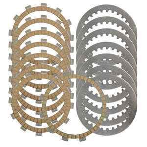 适用雅马哈R6改装配件XJ600 SRX400 FZ6摩托车离合器片摩擦片钢片