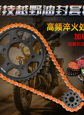 适用川崎ZX10R/ZX10RR摩托车大小齿ZX1000/1002链轮链条前后牙盘