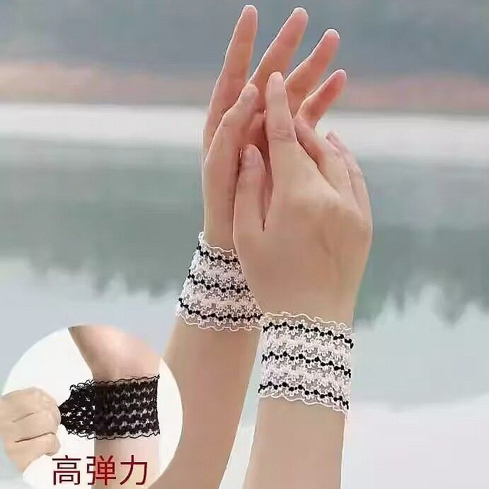 美甲师束口带衬衫袖子固定器图片