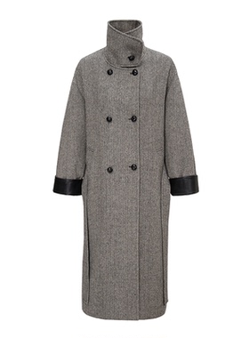REINEREN 双排扣通勤大衣