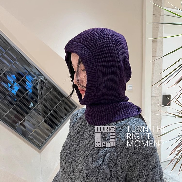 TURIGHT买手店 24AW现货MR MITTENS设计师品牌 针织头套