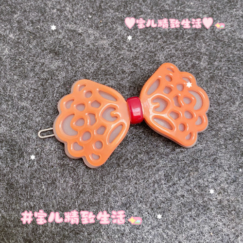AZNAVOUR发夹顶夹蕾丝蝴蝶结