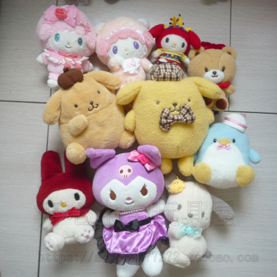 外单 hello kitty my melody 布丁狗 安抚玩偶 摆件玩具 多款