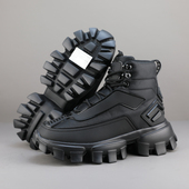 潮鞋 特价 高帮时尚 休闲马丁靴厚底增高机甲鞋 外贸美国原单冬季 男式
