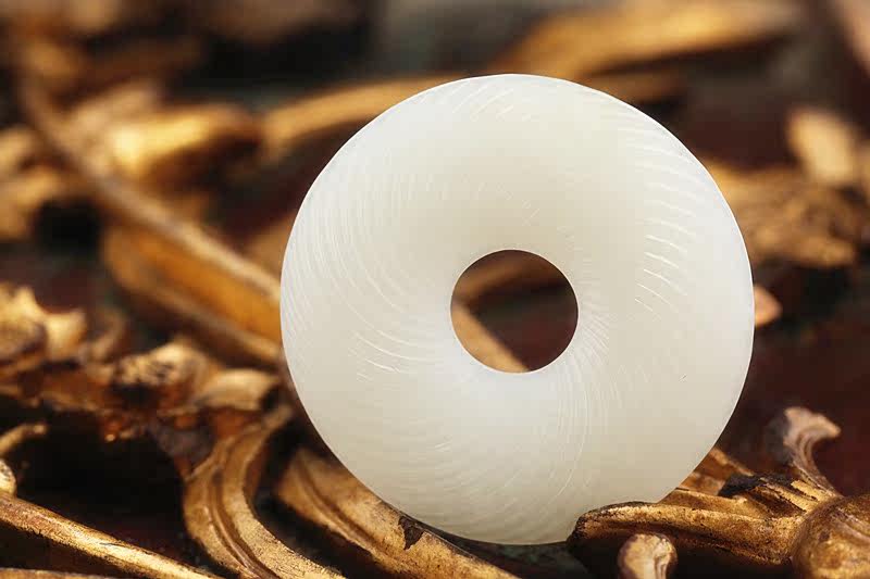 natural Nephrite  White jade Water ripples Yuhuan Unisex,large!in the Jewelry/Diamond/Jade/Gold , And nephrite , Choker  category - from Buy2taobao.com to provide professional Taobao agent buy service