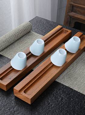 实木茶具功夫茶具杯架