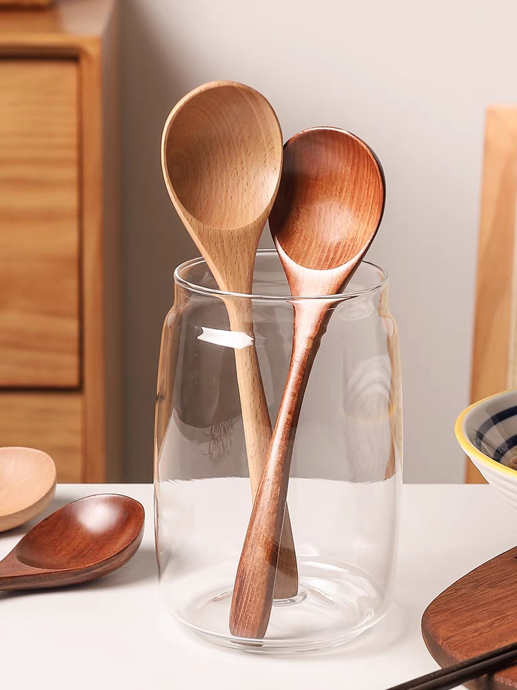 粥勺汤勺日式木制勺子
