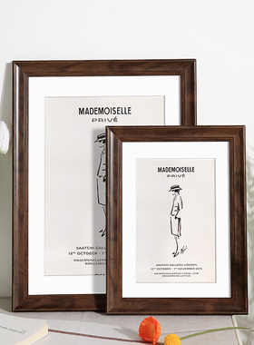 相框摆台挂墙画框装裱儿童a3A4展示8寸10寸12 16 18框架4k8开外框