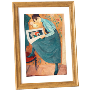 维佳框业定制复古画框装裱海报相框挂墙a4展示框A3拼图框架油画框