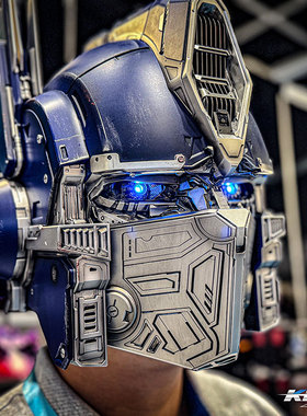 正版孩子宝Killerbody千世机甲变形金刚擎天柱可穿戴头盔环球影城