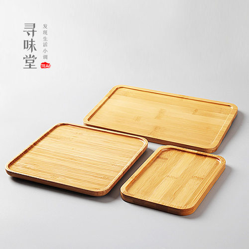 竹制小茶托酒店用品干泡盘