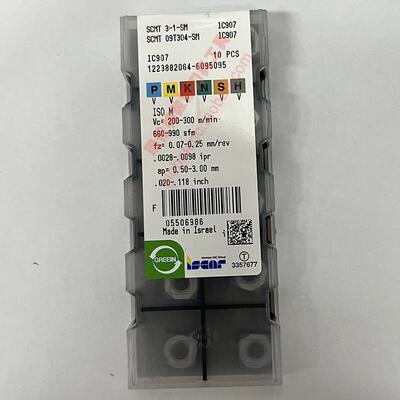 SCMT 09T304-SM IC907伊斯卡数控刀片正品ISCAR刀具刀粒刀杆订购