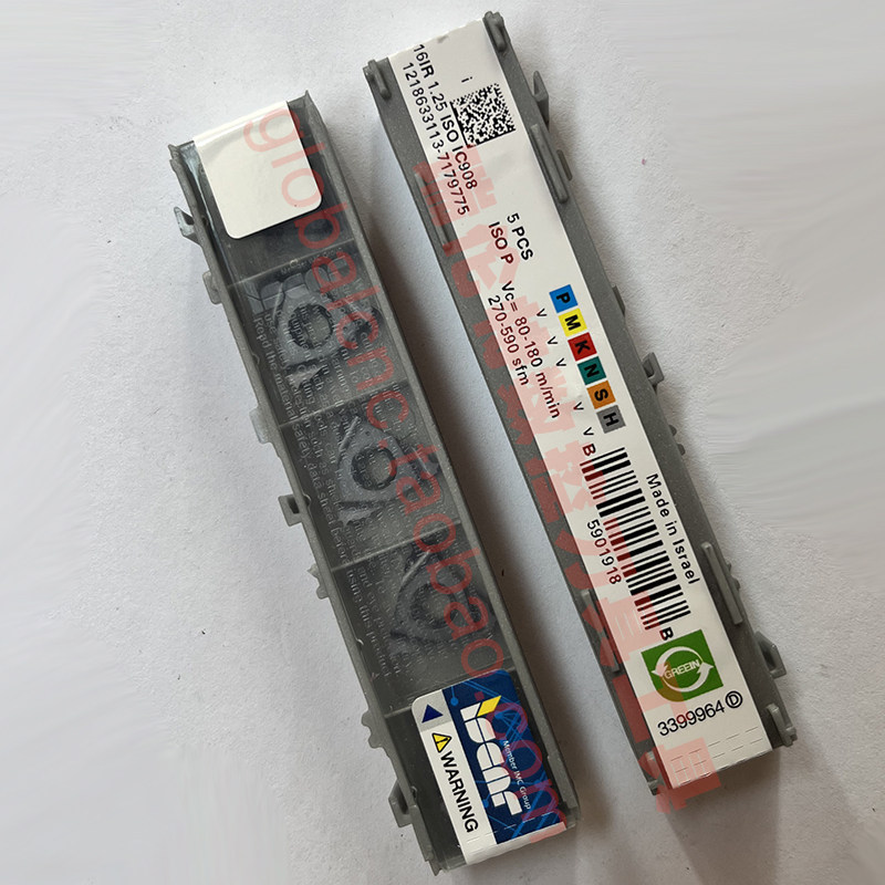 16IR 1.25 ISO IC908伊斯卡数控切削刀片螺纹ISCAR刀具牙刀片刀粒