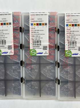 WNMG 130612-TNM IC807伊斯卡数控刀片正品刀具WNMG643-TNM IC807