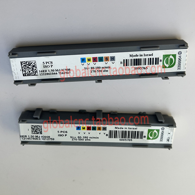16ER 1.50 MJ IC908伊斯卡数控刀片正品ISCAR刀具螺纹刀片订购